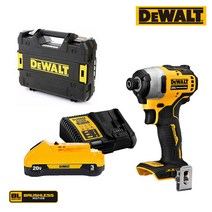 디월트 18V 20V 5.0Ah BL 컴팩트 임팩 드라이버 DCF809N DCF809P2, 03.DCF809L1 3Ah배터리1+충전기세트, 1개