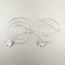 상부망 캠핑 거치대 원형 콤팩트 받침 커피 주전자 스탠 230 호환 받침대 찌개 워머 난로 매트 찜기 삼발이 깔개 뚝배기 옴니 스토브 바베큐 스텐리스 난로위 중탕 냄비 스텐, B_20cm(낱개), 1개