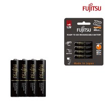 AA AAA 배터리 충전지 충전기, 19.후지쯔 프리미엄 AAA 충전지-4알