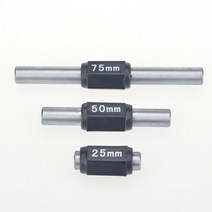 측량 25-200mm 캘측량 스 마이크로 미터 레퍼런스 막대 게이지 액세서리 내경 외경 교정 블록로드 바 링, 03 75mm