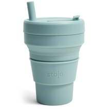 스토조 실리콘 텀블러 비기컵, 아쿠아, 473ml