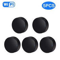 IOT 스마트홈 와이파이 무선 Tuya-스마트 RF433 유니버설 IR 리모컨 와이파이 홈 에어컨 모든 TV LG 지원, 05 WIFI IR RF  5PCS