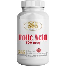 HEALTH LFE 엽산 400mcg Folic Acid 365정