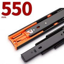 서랍 서랍장 레일 언더 고하중 교체 5단 푸쉬 언더 댐퍼 댐핑 시스템이 있는 서랍 레일이 조용히 닫힙니다. 부드러운 작동 부하 용량: 55.12lbs 도그 게이트 행잉 서랍, 7