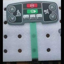 런닝머신 헬스기구 수리 부품 부속품 생활 피트니스 러닝 머신 예비 부품에 대한 새로운 1pc 정지 버튼 시작 버튼 100, 1pc 9pin cable