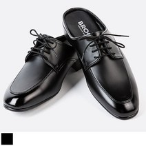 브로그맨 남자블로퍼 사무실 정장구두 슬리퍼 뮬 키높이 4.3cm
