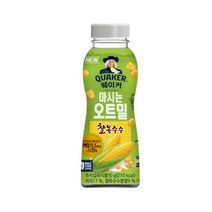 칠성 쉐이크 아침 식사 대용 퀘이커 마시는 오트밀 찰옥수수 건강식 간편식 식단조절 선식 50G 20개, 1세트