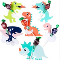 공룡사탕페이퍼 (6)-1장 어린이날포장 사탕포장 어린이집 사탕간식 할로윈포장 공룡