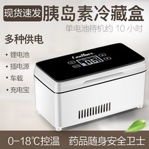 인슐린 냉장고 충전식 약품 냉장고 의료용 실험실, 하이엔드 모델 배터리 1개  약 8시간 대기