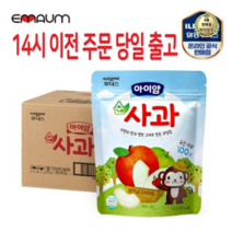 일동후디스 아이얌 동결건조 과일칩 순사과, 90개, 15g