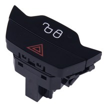 C-MAX 에코스포츠 쿠가 트랜싯 1519127에 적합한 자동차 위험 경고 라이트 도어 잠금 스위치, 블랙이에요.