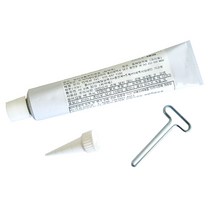 WACKER 초강력 실리콘 접착제 E43 투명 90ml 에폭시, 1개