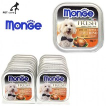 몽이 사각캔 칠면조(100g x 16개)/BK, 상세페이지 참조