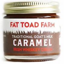 Fat Toad Farm Traditional Goat’s Milk Caramel Sauce Irish Whiskey Cream 2fl oz Jar Cajeta Gluten, 1