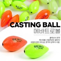 아이앤유컴퍼니/ 낚시-메바트로볼 루어 던질찌 볼락 호래기 한지, 수량/레드오렌지(싱킹)