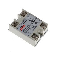 24V-380V SSR-40DA 40A 3-32V DC-AC 솔리드 스테이트 릴레이 모듈 NEW, 한개옵션0