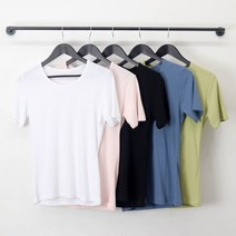 여름 반팔 기본 티셔츠 베이직 라운드 5color