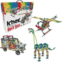 K NEX 미국 케이넥스 100가지 빌딩 블록 조립 세트, 기본