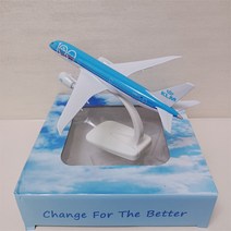 비행기모형 20cm 모델 비행기 에어 네덜란드 KLM 100 항공 B787 보잉 787-9 금속 합금 다이 캐스트 항공기