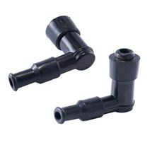 바이크 점화 플러그캡_1p 오토바이 천연고무 스파크캡, 1개