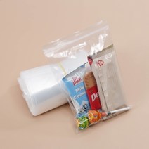 튼튼한 PE 지퍼백 100p세트(14x20cm) C030, 상세페이지 참조