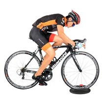 즈위프트 ZWIFT 자전거로라 스마트로라 자전거롤러 평로라 무소음 고정로라 자전거 전륜 라이저 블록 안정화 자전거 트레이너 지지대 2.53939 상승 실내 자전거 바퀴 블록, 없음