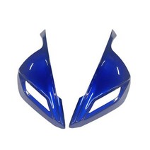 오토바이윈실드 윈드가드 플라스틱 윈드실드 윈드 스크린 커버 전면 노즈 헤, Blue