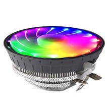 CPU 쿨러 라디에이터 공기 냉각 3PIN DIY 컴퓨터 팬 RGB LED 인텔 LGA 1156 1155 1151 1150 775 AMD AM3 AM2 + FM2 FM1