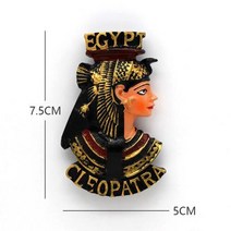 오스카 마그네틱 냉장고 3d 냉장고 자석 할리우드 미국 핀란드 크라운 이집트 파라오 잘츠부르크 사자 관광 기념품 마그네틱, Cleopatra VII Egypt