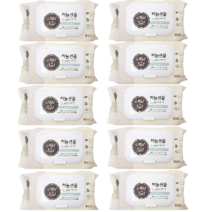 휴대용물티슈 하늘선물 물티슈 100매 캡형 10개, 상세페이지 참조