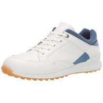 ECCO 여성용 스트리트 레트로 하이드로맥스 골프화 쉐도우 화이트 누벅 9-9.5