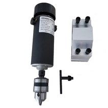 공냉식 0.5kw CNC 스핀들 모터 키트 드릴 척 500W + 조각용 전원 공급 장치 속도 조절기, 03 package 3