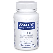 퓨어 인캡슐레이션 아이오딘 요오드 타이로신 타이로이드 Pure Encapsulations Iodine 120정