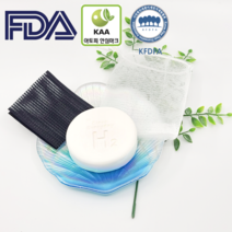 미용 여드름비누 아토피비누 수소 클렌징 (사은품 2종 증정 ), 1개(거품망+헤어고정패드 1개)