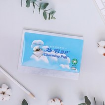지지배 차밍 퍼프 순면 패드 화장솜 80매 1개