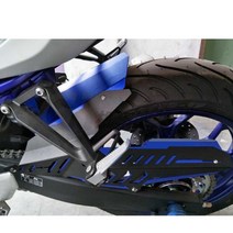 야마하 Yamaha YZF R3 R25 MT-03 튜닝파츠 체인커버 리어펜더, 레드
