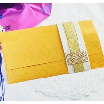 수제 피팅비 봉투 결혼식 답례 현금 예단 예단비 답례금 축의 봉채비 결혼 축의금 돈 축하 돌잔치 환갑 감사 경조사 용돈 소봉투 부모님 감사장 팔순 꾸밈비 감사장 폐백 황색 금장식