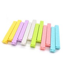 Food Clips Bag Sealing Clips 4.4 Inches Multi-colors Bag Fresh-Keeping Clamp Sealer For Kitchen 12p, 1