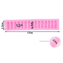 초콜릿 중탕 초코 멜팅 퐁듀 세트 보라색 녹색 잔디 꽃 실리콘 금형 정원 울타리 퐁당 DIY 초콜릿 캔디 케, 01 01