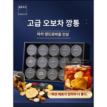 인삼 오보차 남성 팔보차 오디 구기자 덴드로비움 황정 남성 밤샘 보양차 티백, 1개, 30개입, 16g