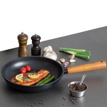 퀸센스 인덕션 아레나 블랙 프라이팬 원형, 1개, 24cm