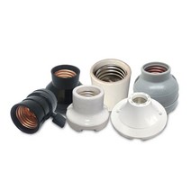 사기/PVC/연장 소켓 리셉터클 E26/E39, 사기3