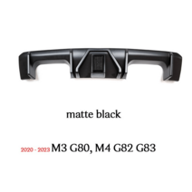 M4 맞춤형 디퓨저 BMW M3 G80 G82, matte black