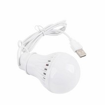 [인기조명] 캠핑용 LED램프 5W / USB타입 LED전구 LCNB647 많이 찾는 상품, 상세페이지 참조