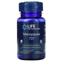 Life Extension Menopause 731 폐경기 갱년기 30정, 단품, 단품