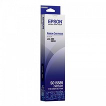 EPSON S015589 검정 정품 리본 카트리지 엡손 LQ-590 [LQ590] C/R 정품토너, 선택1, 선택1