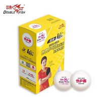 더블 피쉬 V40 3 스타 청두 WTT ITTF 신소재 ABS 프로페셔널 탁구공/핑퐁볼 탁구공, [02] 12 Balls