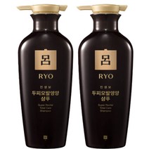 려 진생보 두피모발 영양 샴푸 (중건성두피용) 400ml 한방샴푸, 2개