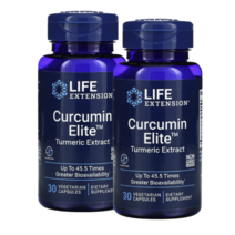 라이프익스텐션 커큐민 엘리트 투메릭 식이 유황 베지캡슐 60 Curcumin 2통