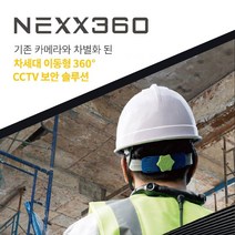 스마트 웨어러블 CCTV 보안 솔루션 링크플로우 NEXX 360